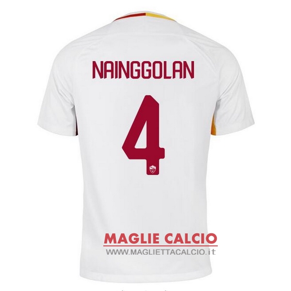 nuova maglietta roma 2017-2018 nainggolan 4 seconda